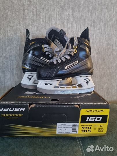 Коньки детские bauer supreme 160