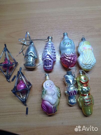 Елочные игрушки СССР