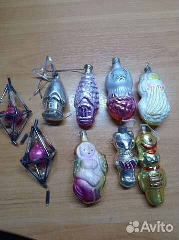 Елочные игрушки СССР