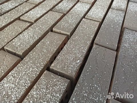 Лицевой керамический кирпич графит Вышний Волочек