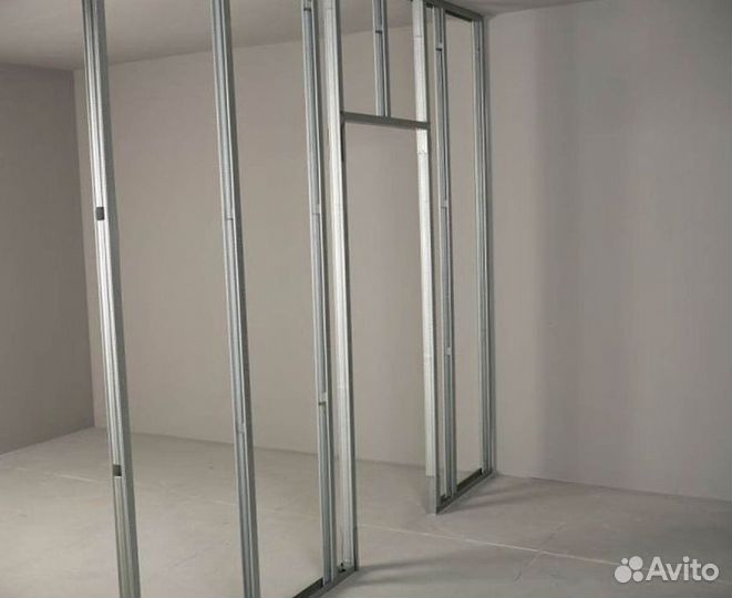 Монтаж гипсокартона стены, потолки, перегородки