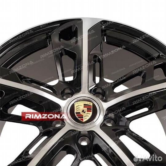 Литые диски R22 на Porsche Panamera. Эфф1