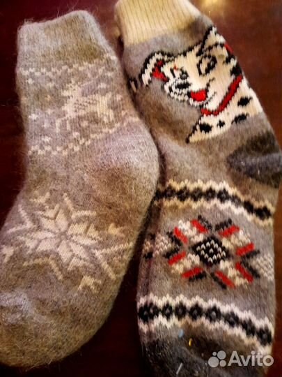 Носки шерсть 100