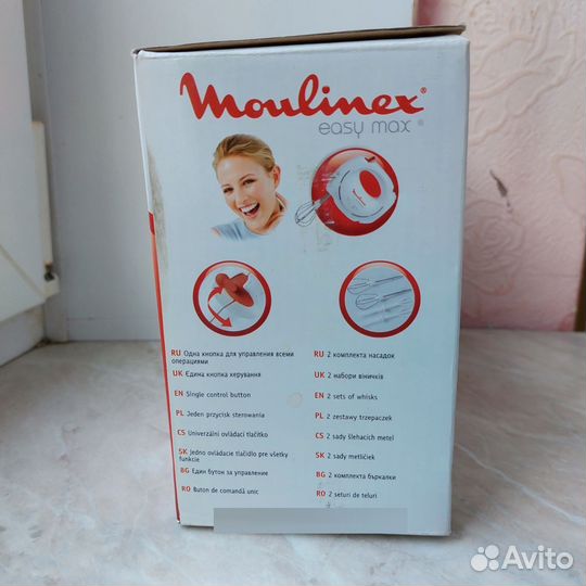 Новый миксер Moulinex
