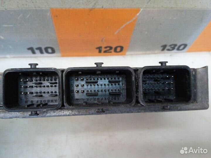 Блок управления двигателем Peugeot 206