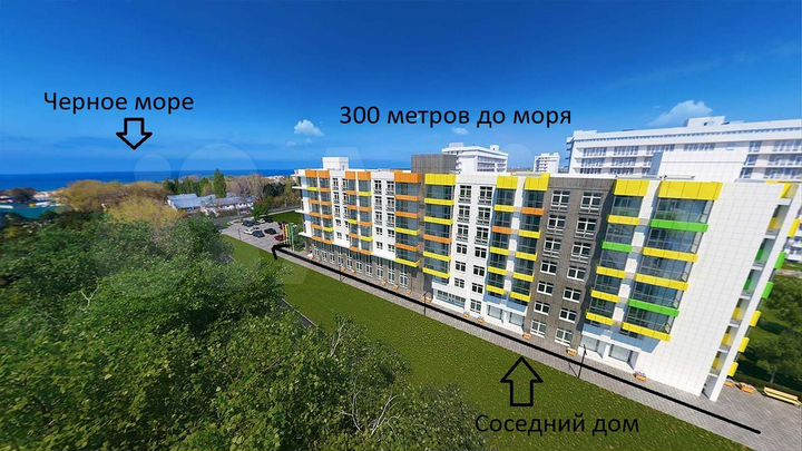 2-к. квартира, 57,3 м², 2/7 эт.