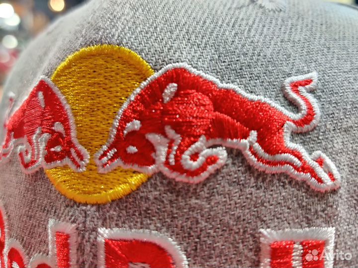 Кепка Red Bull красно-серая