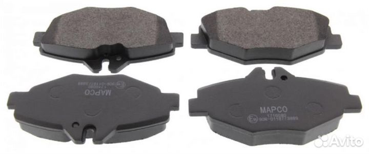 Mapco 6745 Комплект тормозных колодок дисковый тор