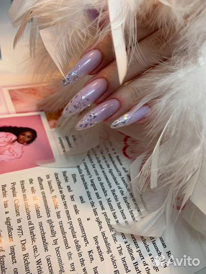 Маникюр, покрытие гель лаком, наращивание ногтей