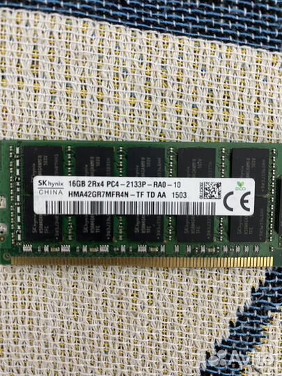DDR4 16gb SK Hynix 2Rx4 PC4-2133P-RA0-10