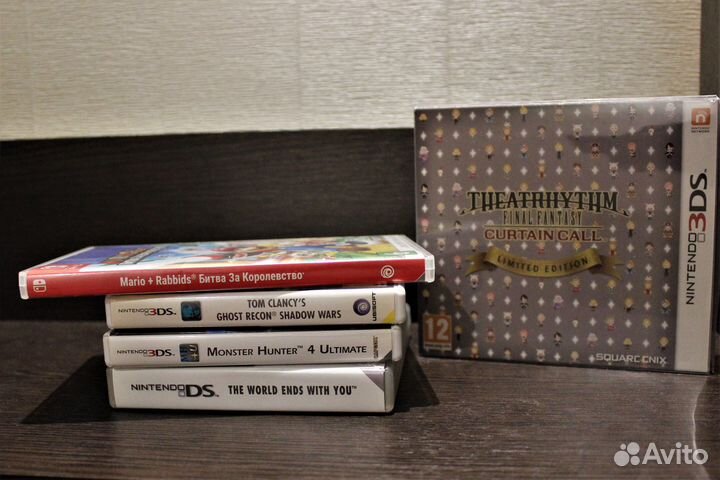 Игры 3DS, Switch, DS и Amiibo