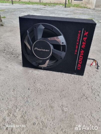 Автосабвуфер активный Pioneer TS-WX300A