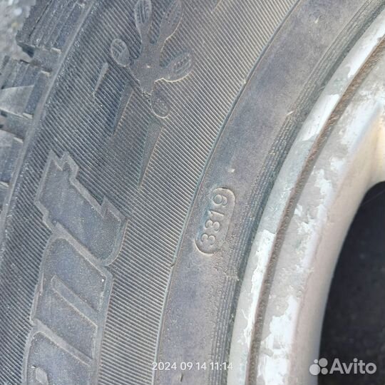 Колеса в сборе r16 зимние