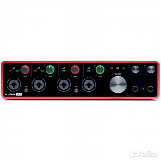 Аудиоинтерфейс Focusrite Scarlett 18i8 3rd Gen