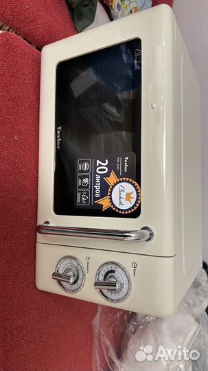 Микроволновка tesler ретро новая