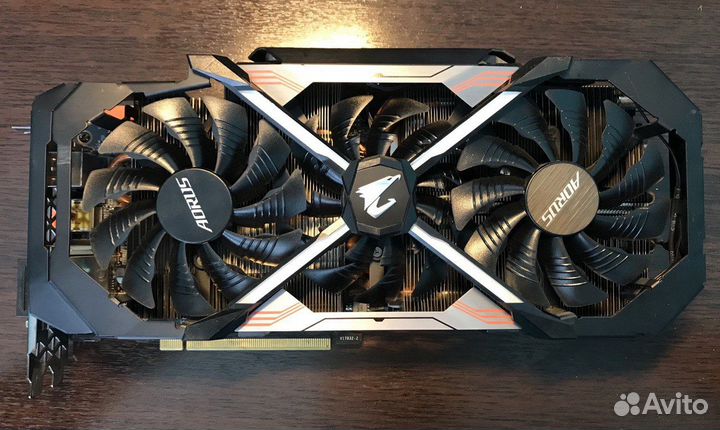 Видеокарта Gigabyte GeForce GTX 1080 Ti aorus 11G