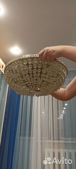 Люстра хрустальная богемия чехия