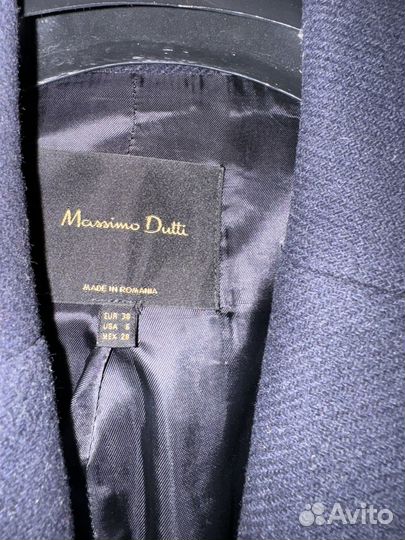 Полупальто женское 44 46 massimo dutti