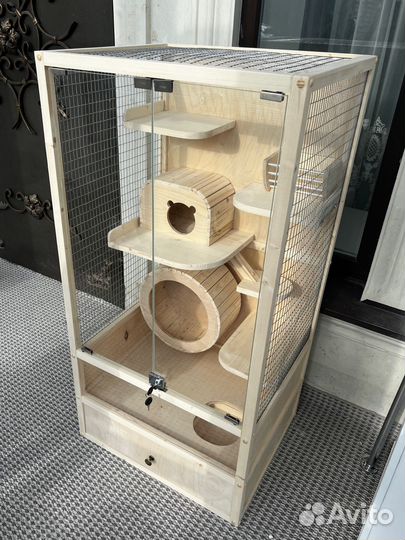 Витрина клетка для грызунов хорьков обезьян и тд