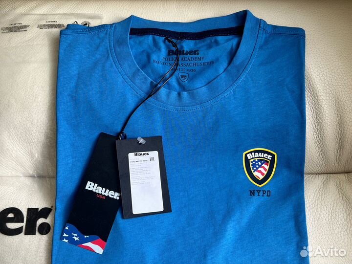 Футболка Blauer USA N.Y.P.D Оригинал (L, XL)