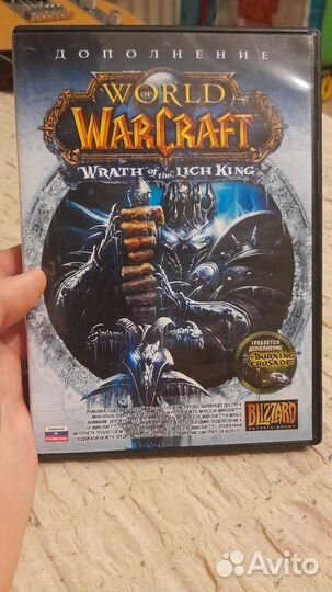 World of Warcraft,wrath of the Lich King Cd диск