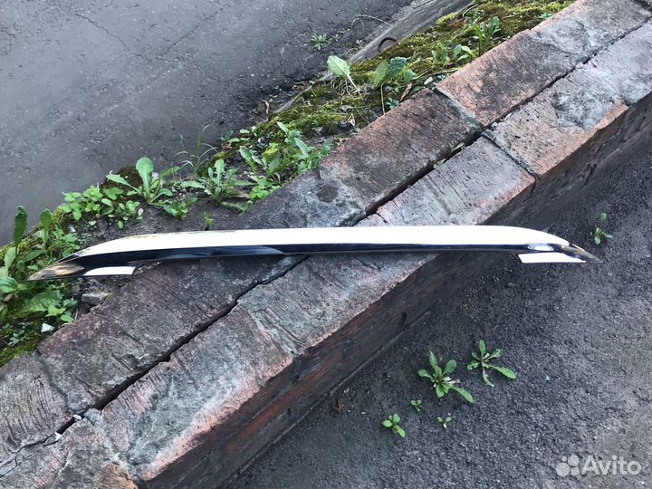 Lexus gx 460 хром крышки багажника нихний