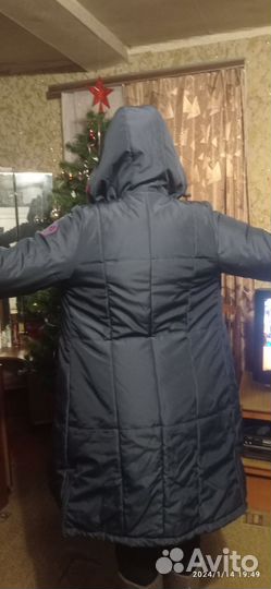 Зимний форменный плащ ржд