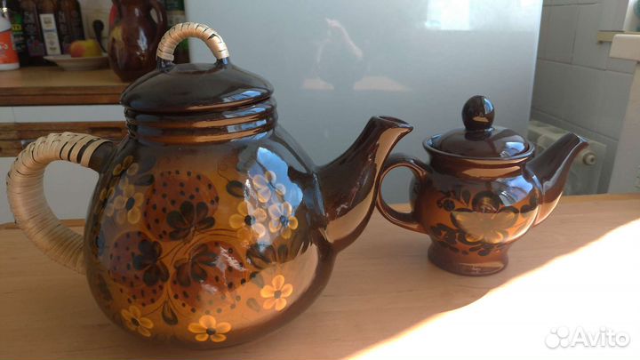 Чайники, кувшины, сахарницы СССР, керамика, фарфор