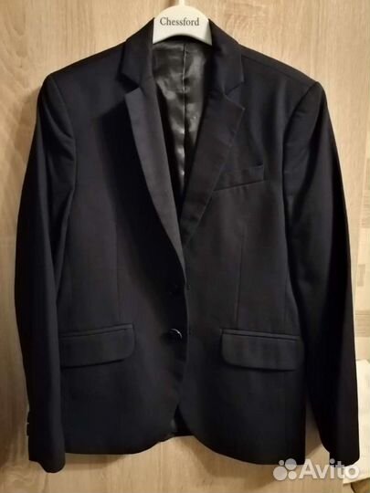 Пиджак школьный темно-синий