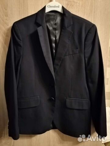 Пиджак школьный темно-синий