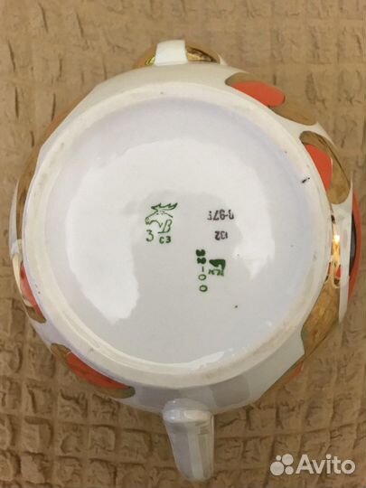 Чайный сервиз «Райские яблоки» Вербилки