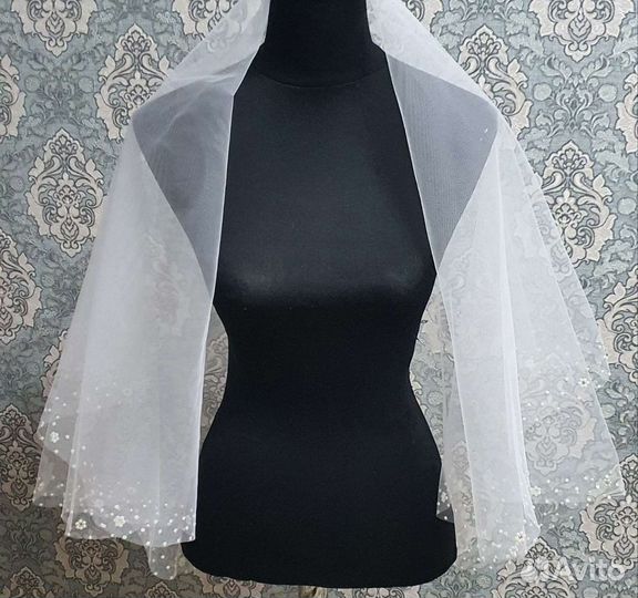 Свадебная фата новая