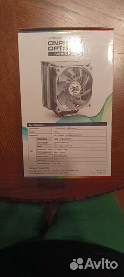 Продам Башенный кулер с TDP 180 от zalman