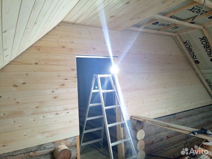 Шлифовка конопатка сруба