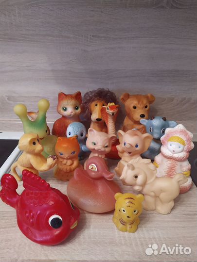 Игрушки резиновые СССР