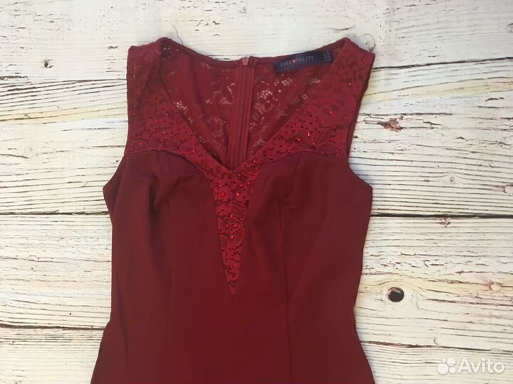 Новое вечернее платье с кружевной отделкой, 42/44