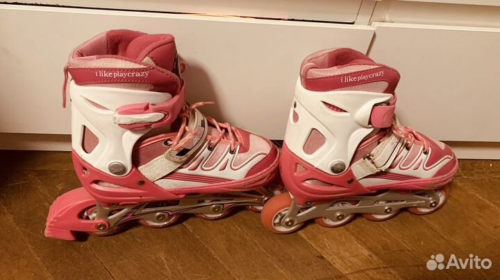 Роликовые коньки детские раздвижные