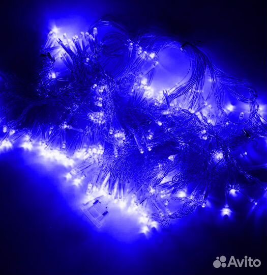 Гирлянда занавес штора 3х2 метра