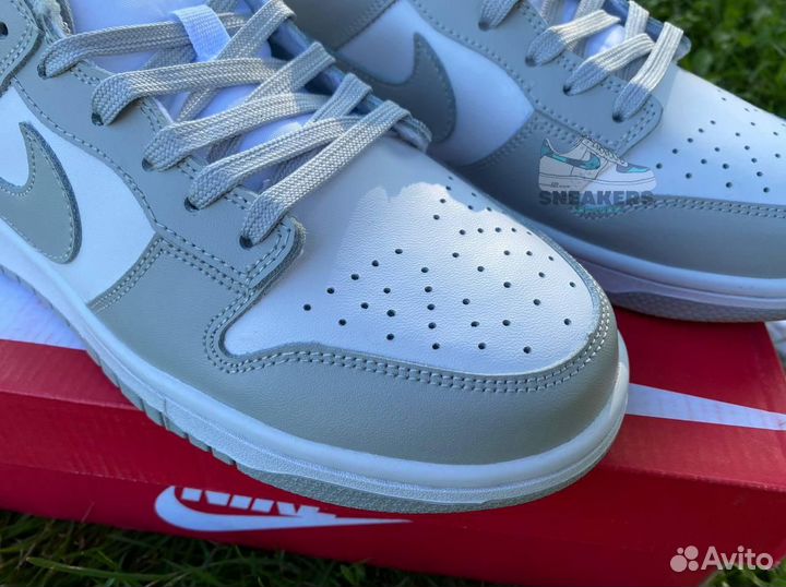 Кроссовки Nike Dunk Low Grey Fog