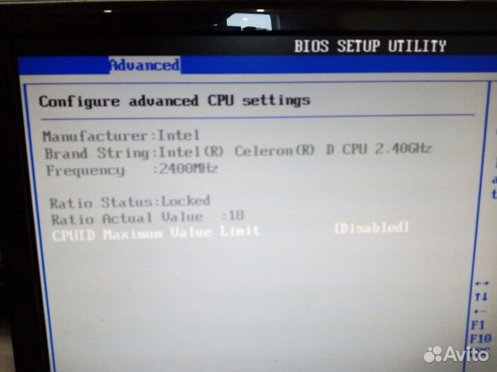 Процессоры старые
