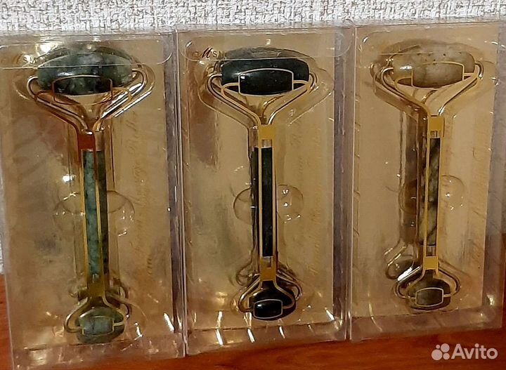 Роликовый массажер для лица