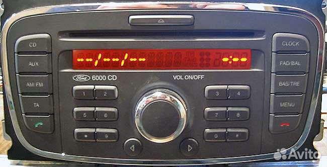 Штатная магнитола ford