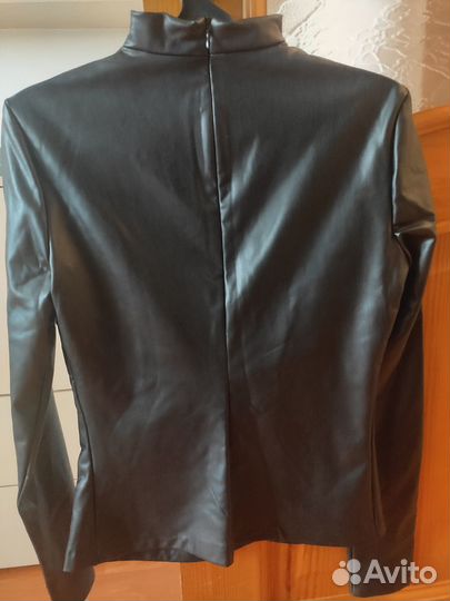 Водолазка женская кожаная