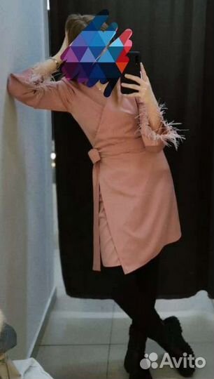 Платье на запах