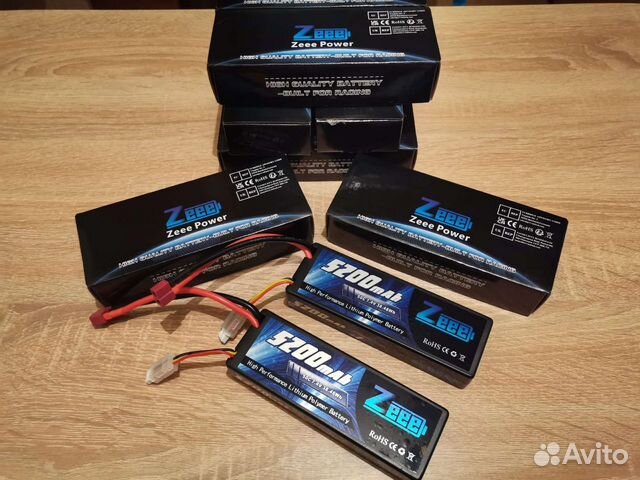 LiPo Аккумуляторы Zee 2S 5200mah 50C