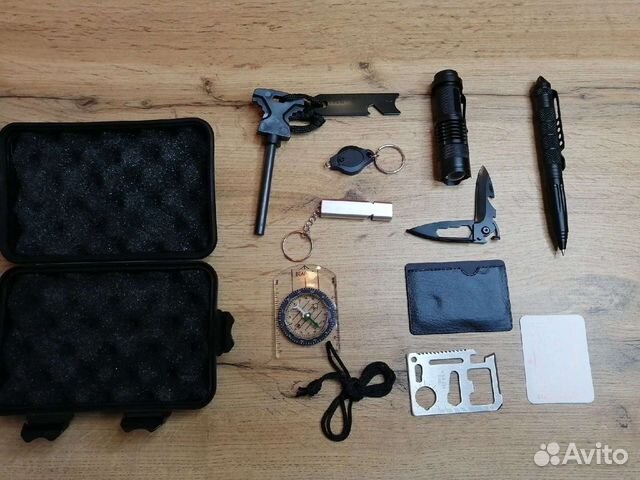 Набор для выживания. 10 предметов. Новый