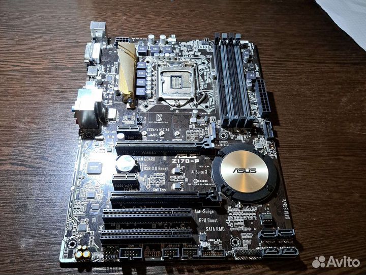 Материнская плата lga 1151 v2 z170 - p Asus