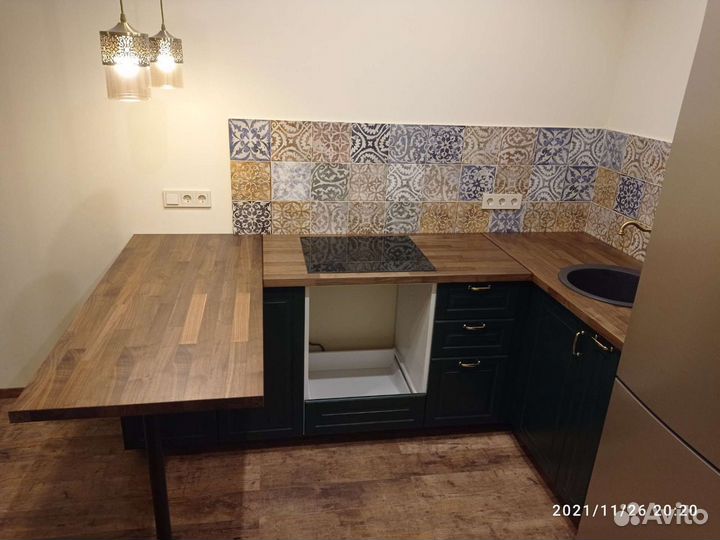 Сборка и установка кухни, мебели