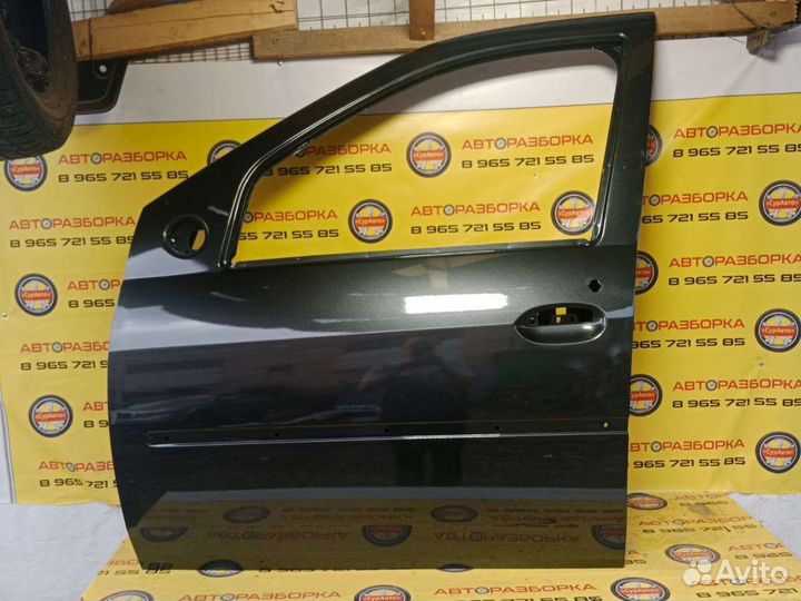 Дверь передняя левая renault logan цвет B66