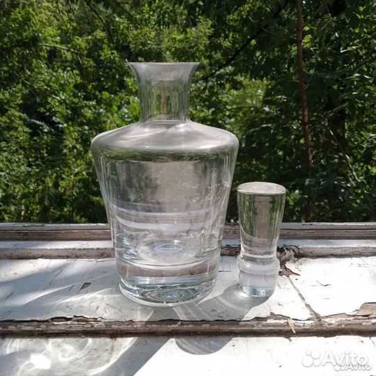 Графин стеклянный СССР